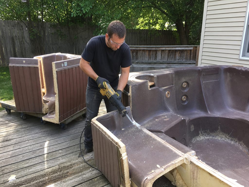 Hot Tub Removal in Orland Park, IL